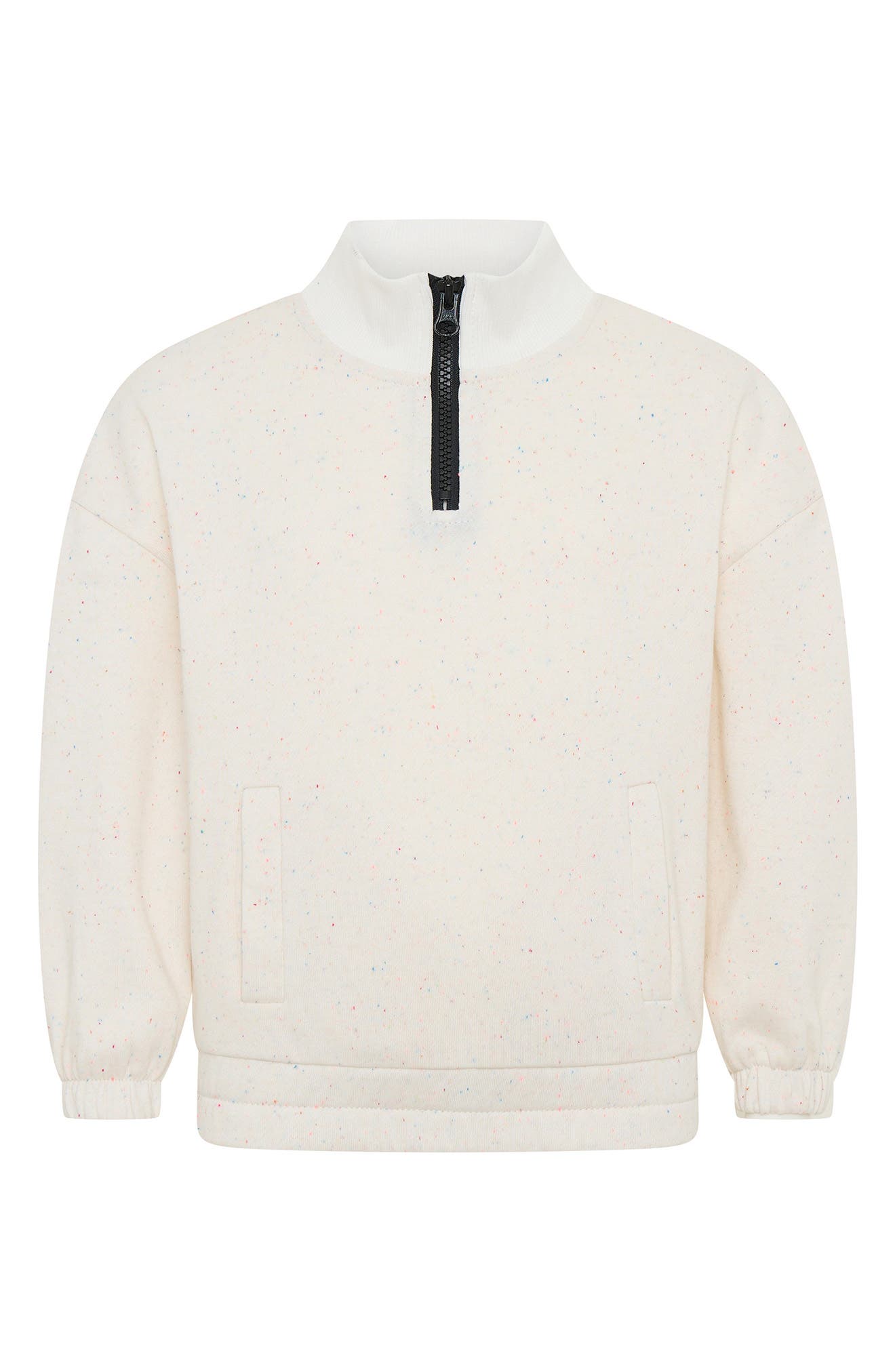 TINY TRIBE Kids' Half Zip Pullover