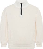 TINY TRIBE Kids' Half Zip Pullover