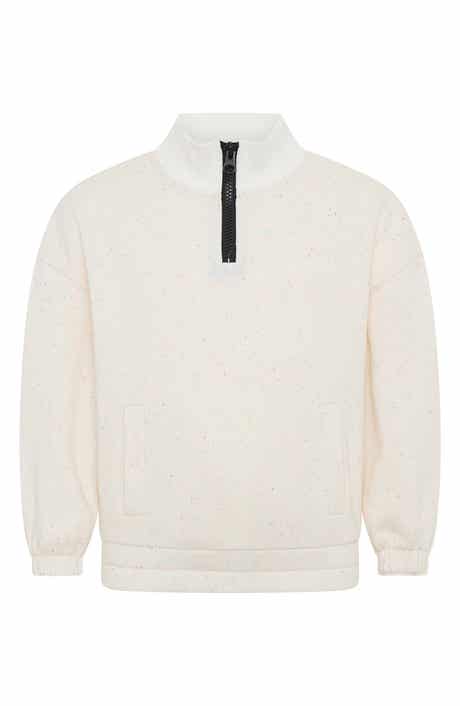TINY TRIBE Kids' Half Zip Pullover