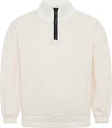 TINY TRIBE Kids' Half Zip Pullover