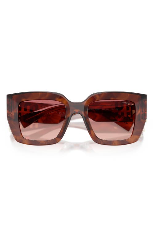 Miu Miu Sonnenbrille Mit Geometrischem Gestell In Multi