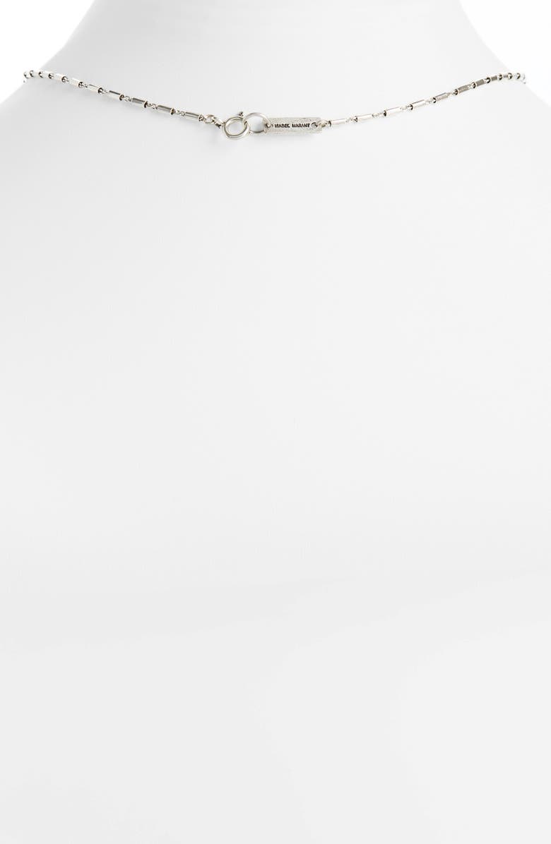 Isabel Marant Zanzibar Horn Pendant Necklace, Alternate, color, 