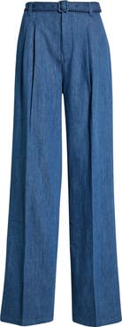 PAIGE Acacia High Waist Belted Jeans