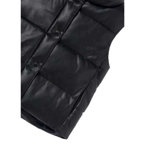 Mayoral Padded Sleeveless Jacket In Brown