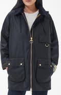 Barbour Highclere Hooded Waxed Jacket