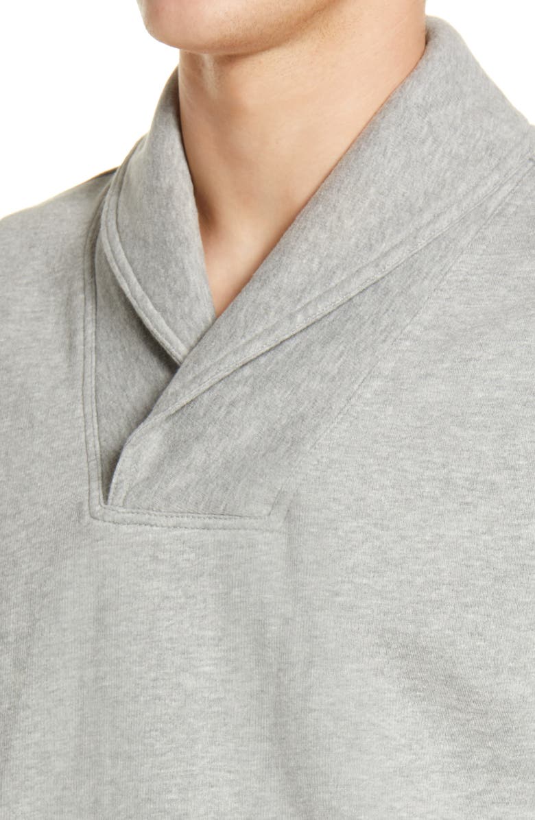 The Normal Brand Fairweather Shawl Collar Sweatshirt, Alternate, color, 