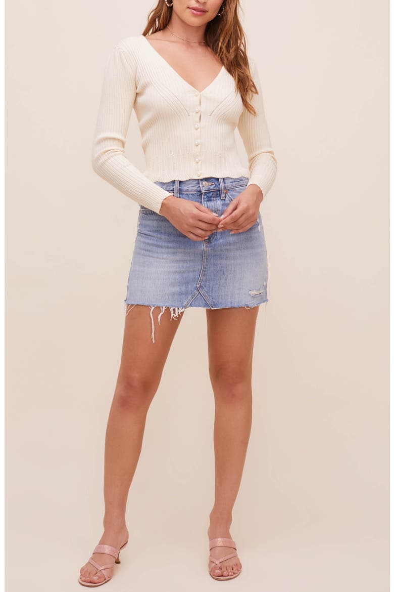 Dita Cardigan, Alternate, color, CREAM