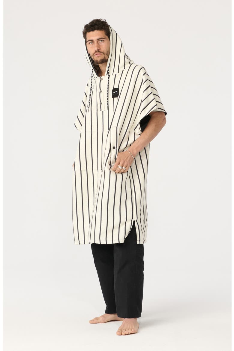 Koko Quick Dry Changing Poncho, Alternate, color, CREAM