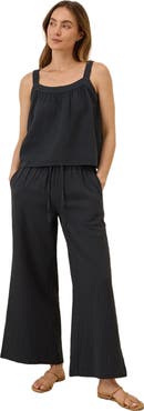 Pact Organic Cotton Double Gauze Square Neck Cami