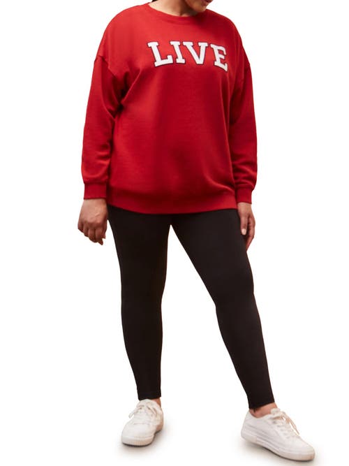 Live Unlimited Zipper Leggings In Black