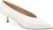 Le Monde Béryl Babouche Kitten Heel Pointed Toe Pump