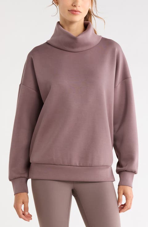 Cozy Luxe Funnel Neck Sweatshirt