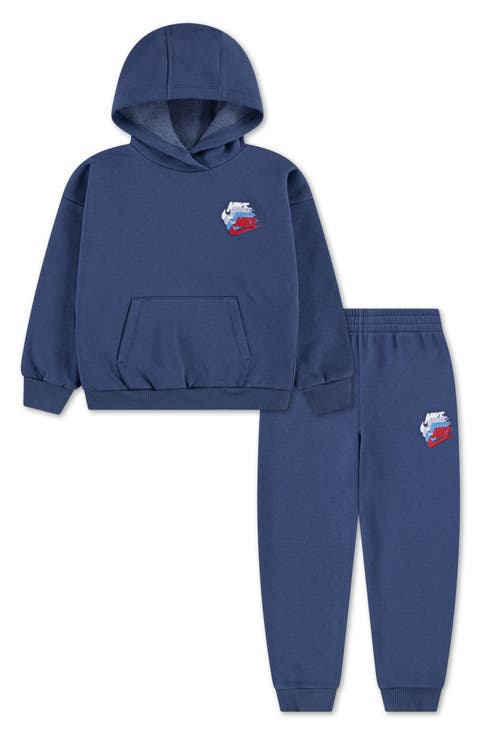 Kids' Graphic Fleece Pullover Hoodie & Pants Set