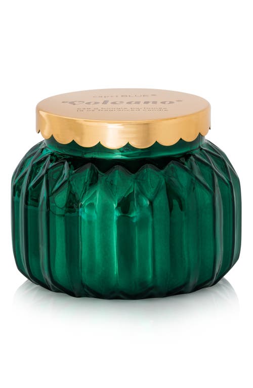 Capri Blue Volcano Royal Gem Signature Candle In Green