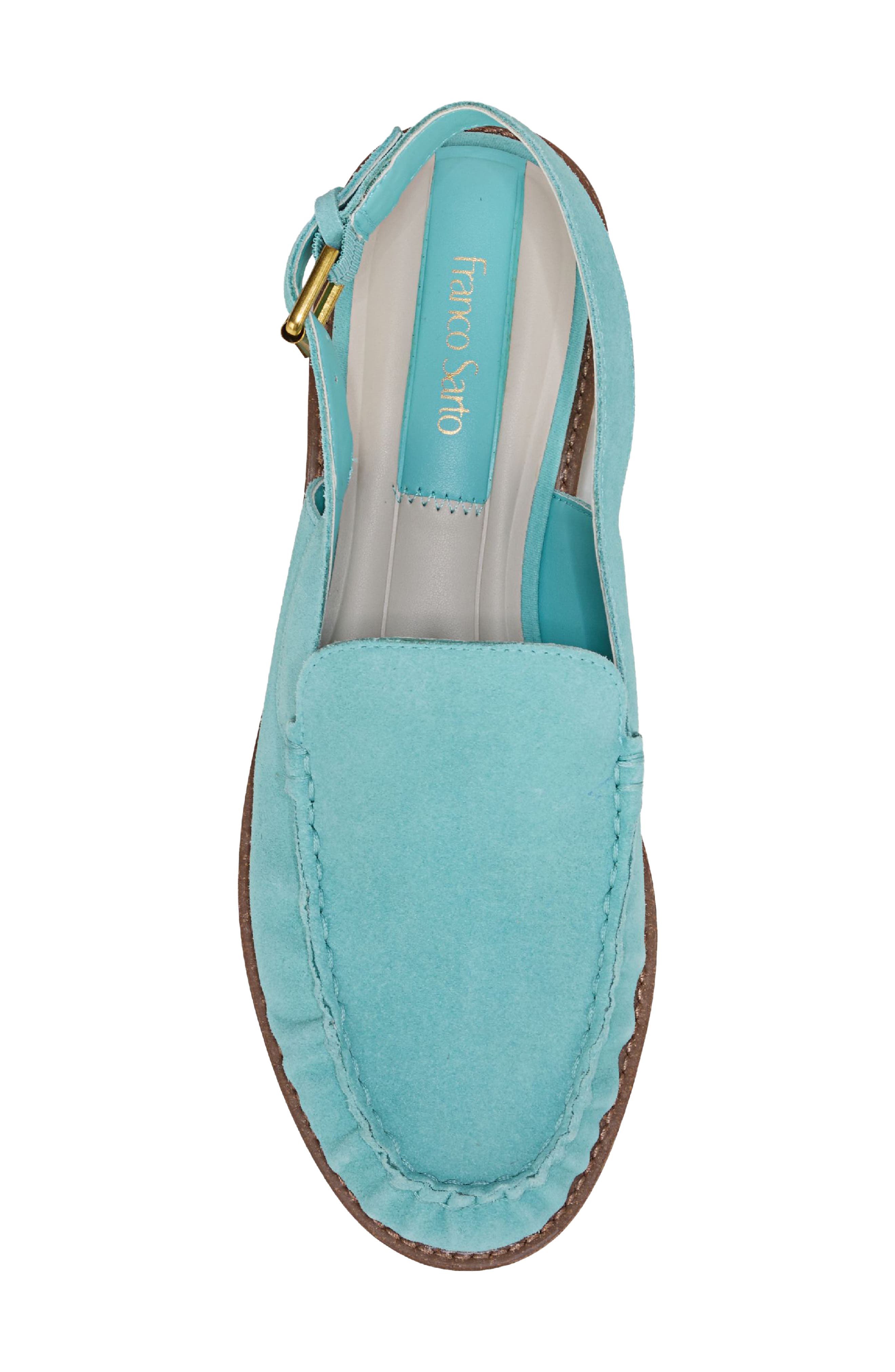Sully Slingback Loafer, Alternate, color, AQUAMARINE
