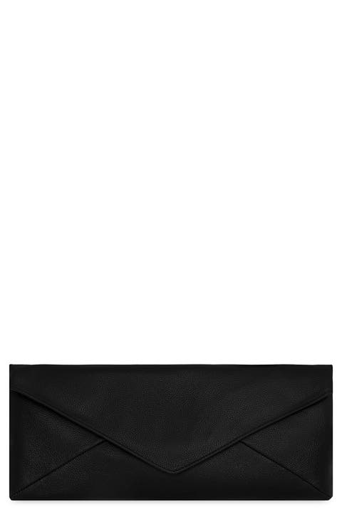 Item Leather Envelope Clutch