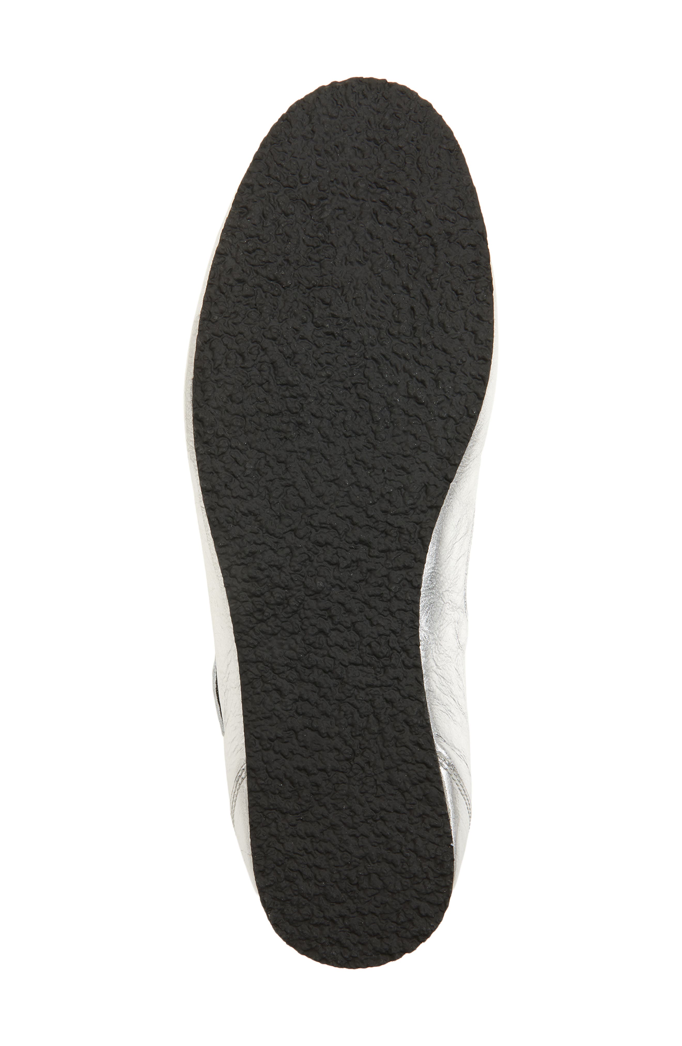 Cecilie Bahnsen Cosmo Sneaker, Alternate, color, Silver Textured Leather