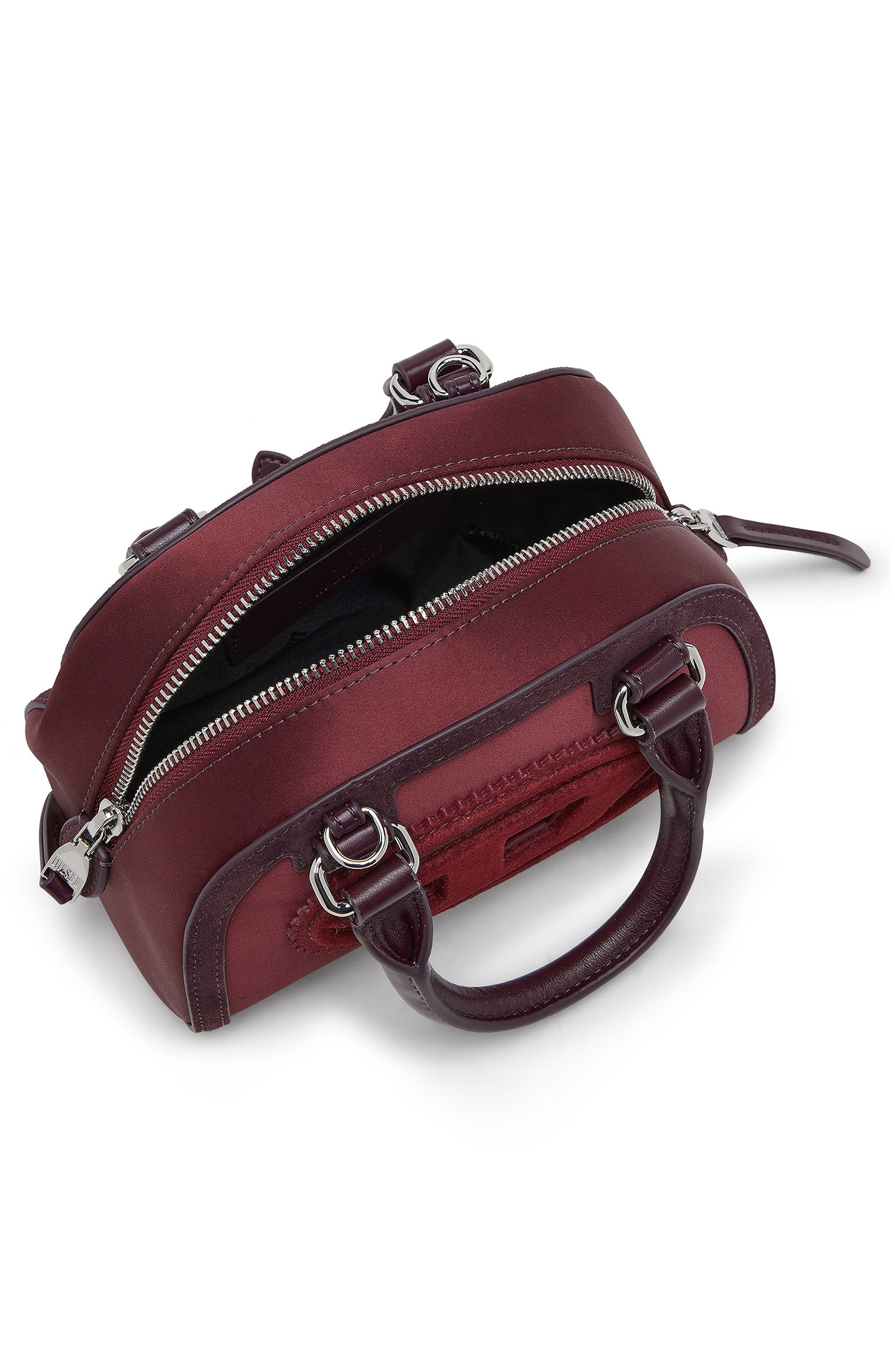 Mini 1DR Dome Bowling Bag, Alternate, color, MERLOT