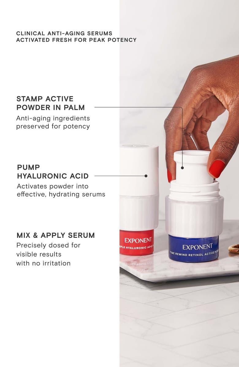 Exponent Beauty Time Rewind Retinol Powder Refill, Alternate, color, 