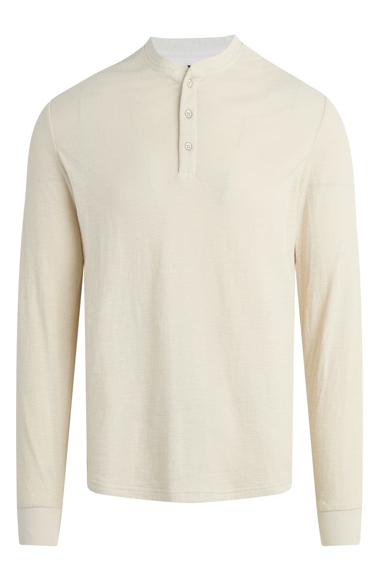 Joe's Double Face Thermal Henley Shirt, Alternate, color, Chalk