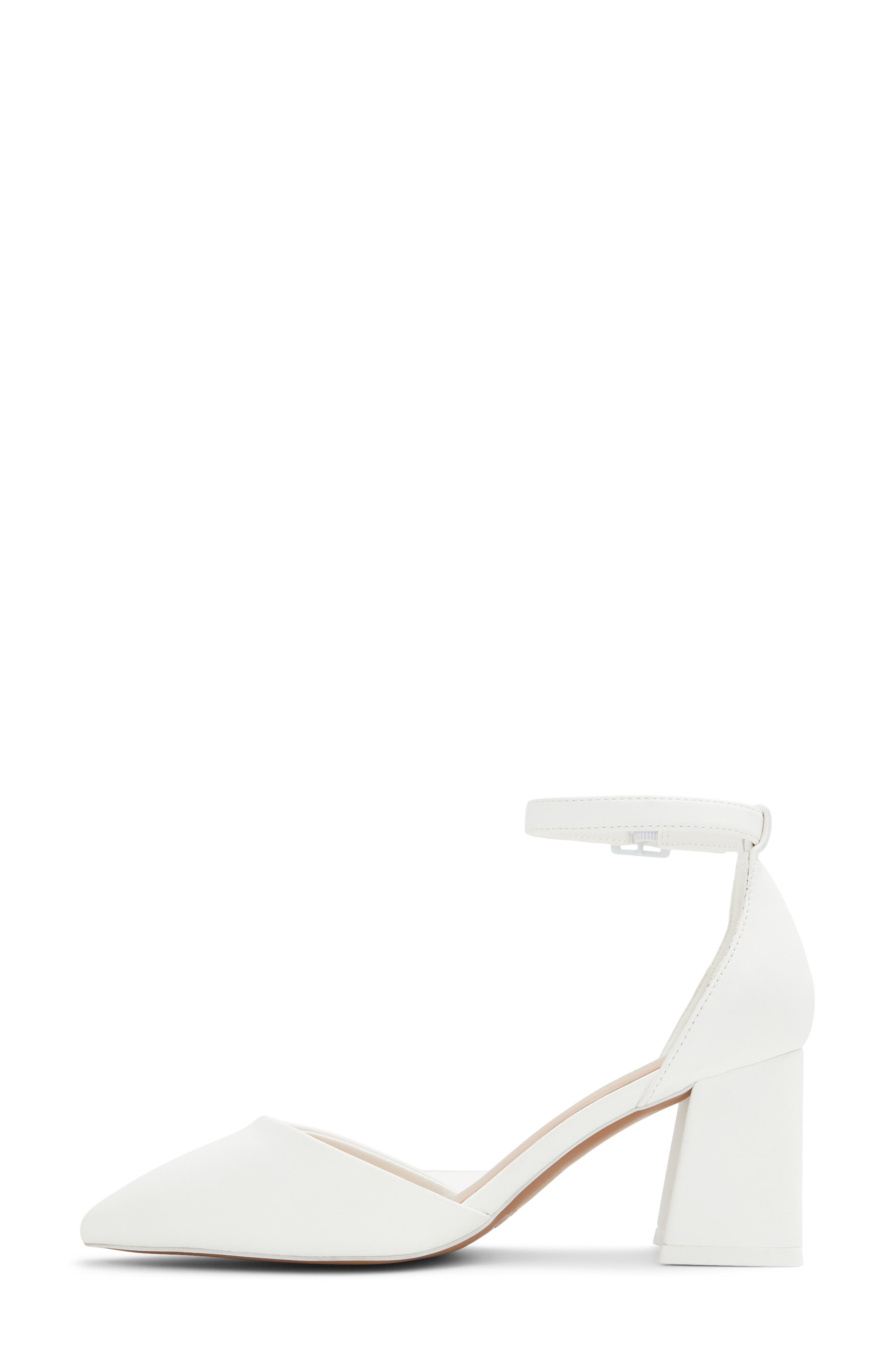 Call It Spring By Aldo Daliaa Ankle Strap Pump, Alternate, color, White