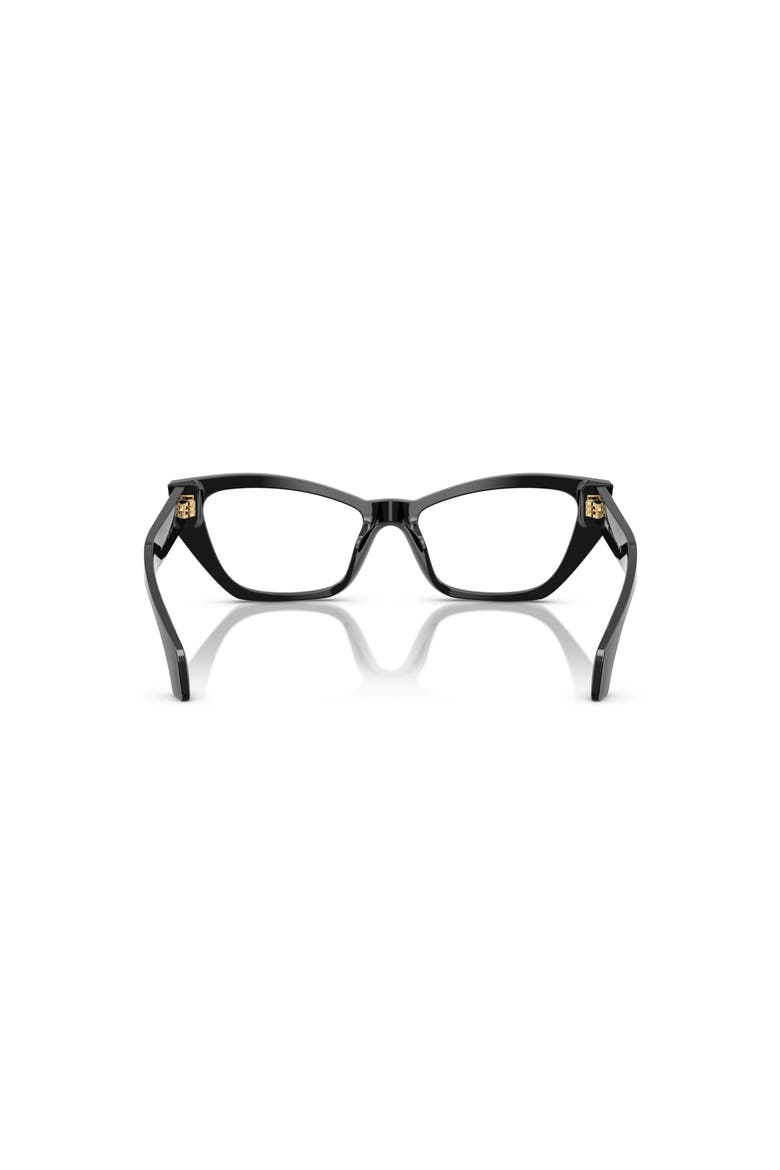 52mm Cat Eye optical glasses, Alternate, color, Black