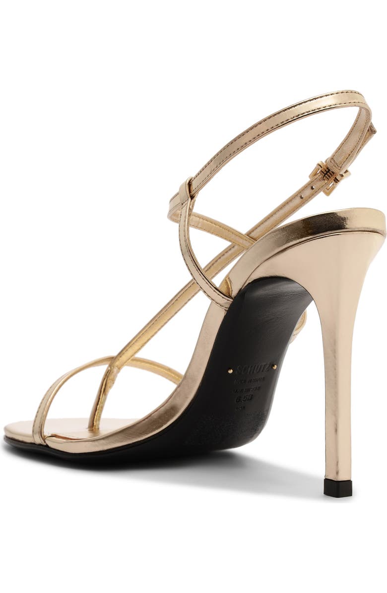 Schutz Azure Slingback Sandal, Alternate, color, Platina