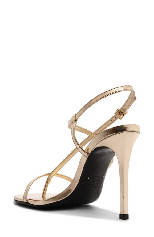 Schutz Azure Slingback Sandal In Gold