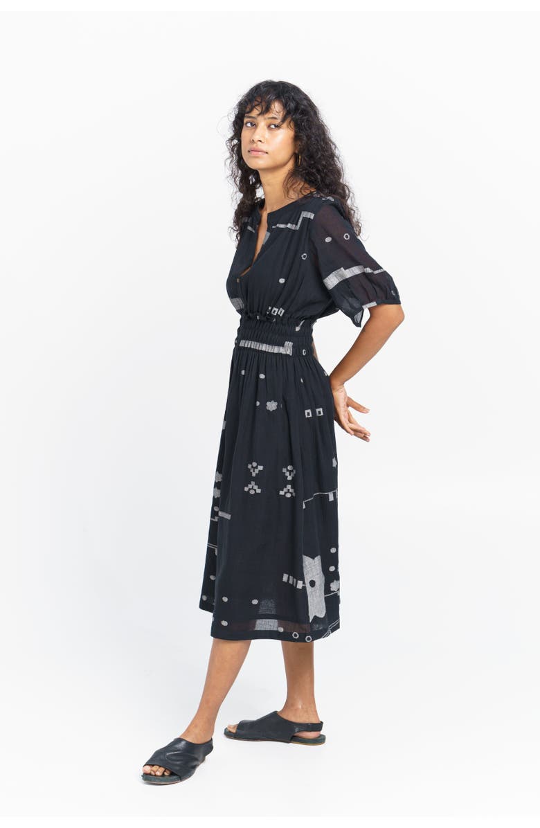 World of Crow Elasticated Waist Midi Dress, Main, color, 