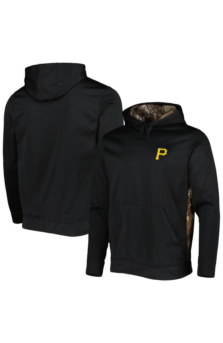DUNBROOKE Men's Dunbrooke Black/Camo Pittsburgh Pirates Ranger Pullover Hoodie, Main, color, Black