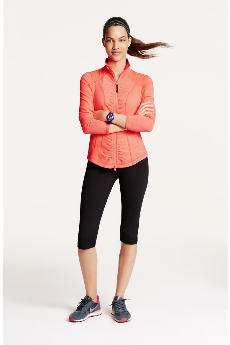 'Live In' Cross Dye Capris, Alternate, color, BLACK CROSS DYE