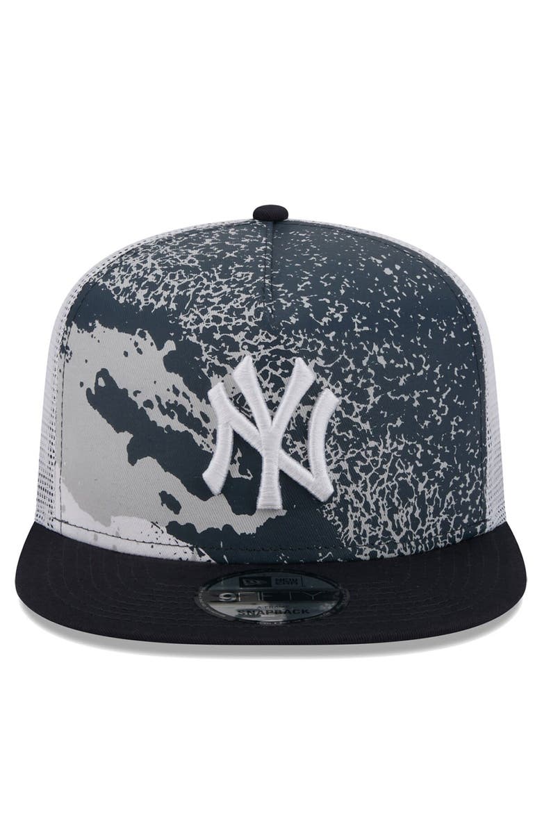 New Era Men's New Era Navy New York Yankees Court Sport 9FIFTY Snapback Hat, Alternate, color, Navy