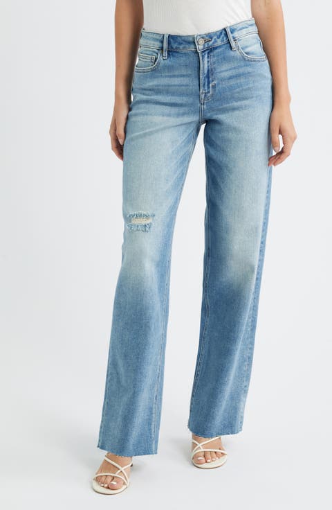 Wide Leg Dad Jeans