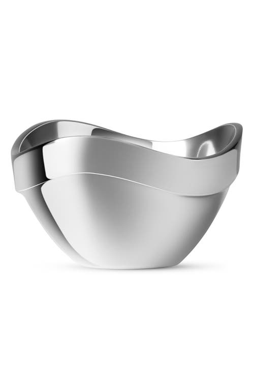 Nambe Billow Nut Bowl In Silver