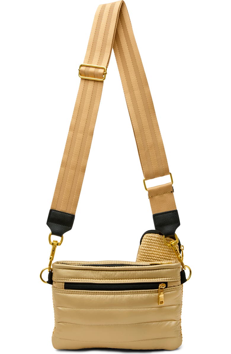 THINK ROYLN Downtown Raffia Crossbody Bag, Alternate, color,