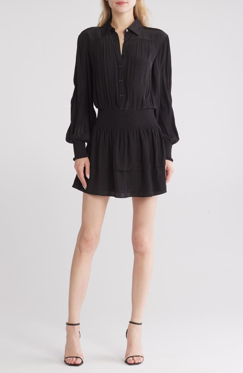 Ramy Brook Lynnette Long Sleeve Dress, Main, color, 