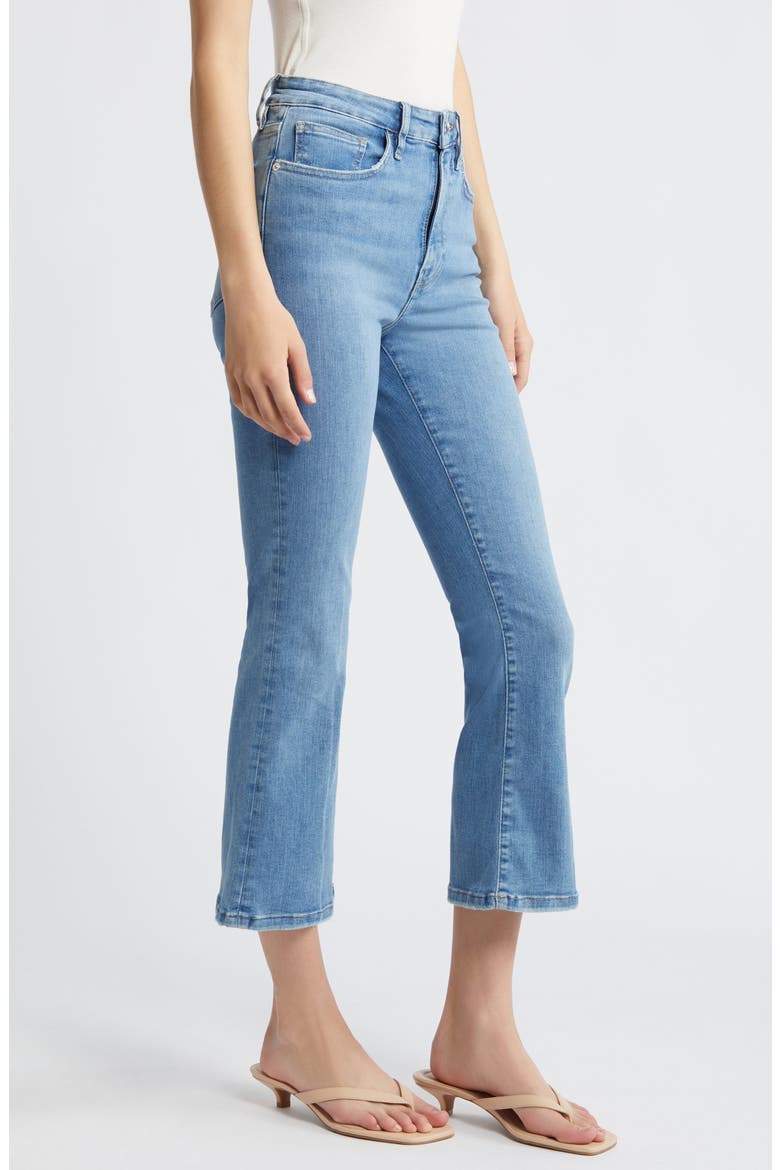 Le Crop Mini Bootcut Jeans, Alternate, color, CLEARWATER