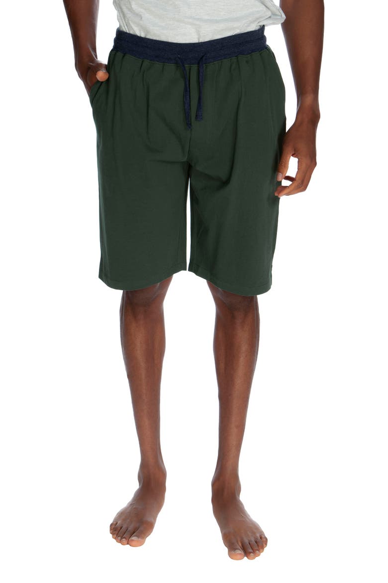 Lounge Shorts, Main, color, HUNTER GREEN