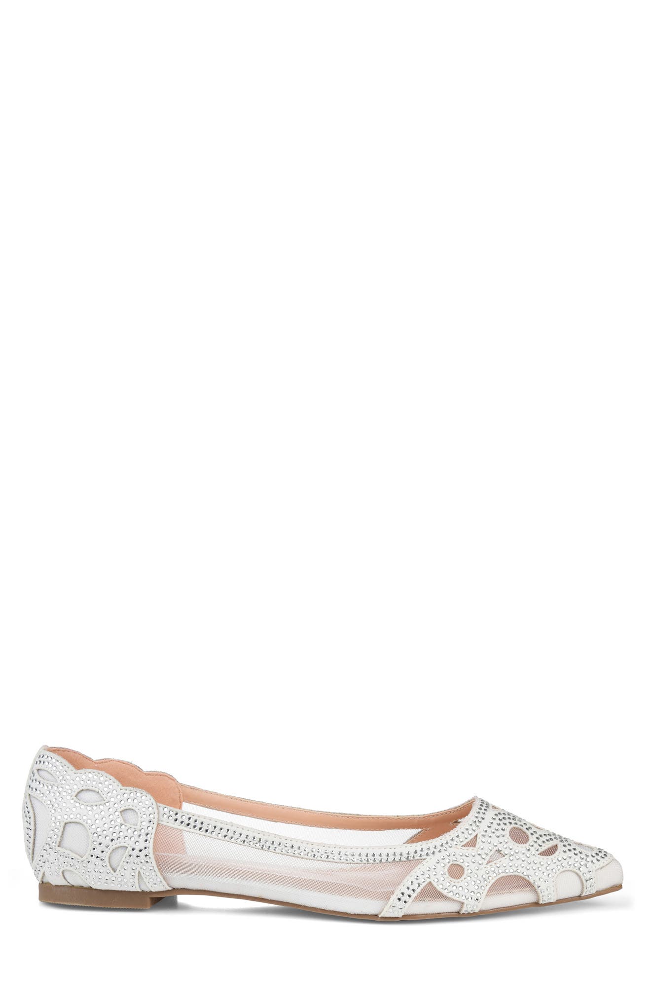 Batavia Rhinestone Flat, Alternate, color, WHITE