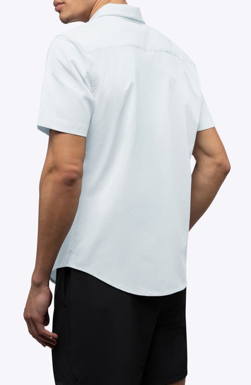 Cuts Crossover Performance Short Sleeve Button-up Shirt In Multi