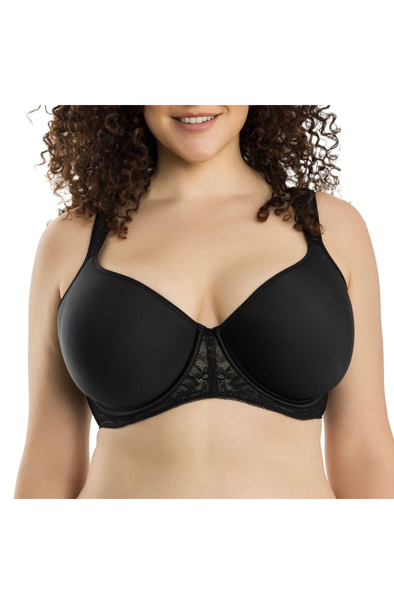 Parfait Bliss Molded Spacer T-Shirt Bra, Alternate, color, Black