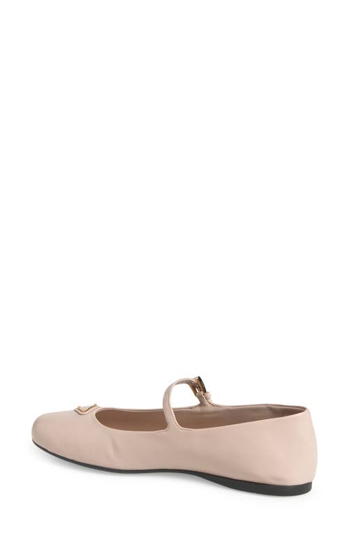 Prada Ballerina Mary Jane In Ninfea