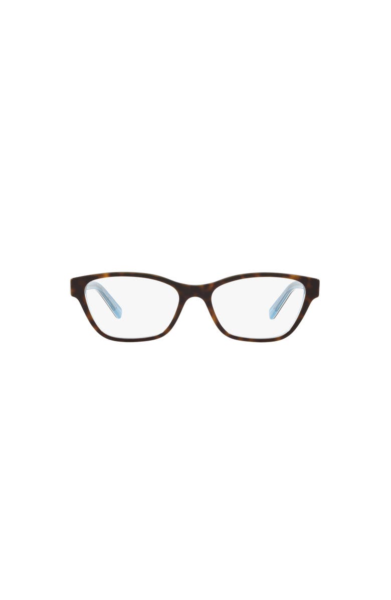 Lenscrafters 52mm Square optical glasses, Alternate, color, Tortoise