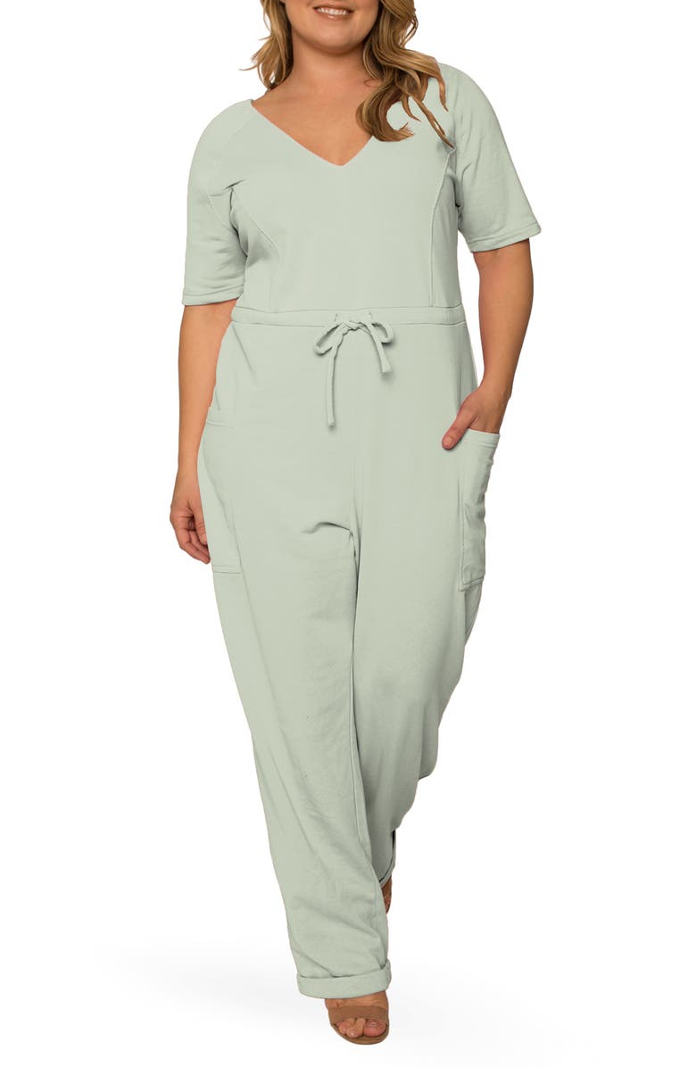 Standards & Practices Wendy Sweat Lounge Jumpsuit, Main, color,