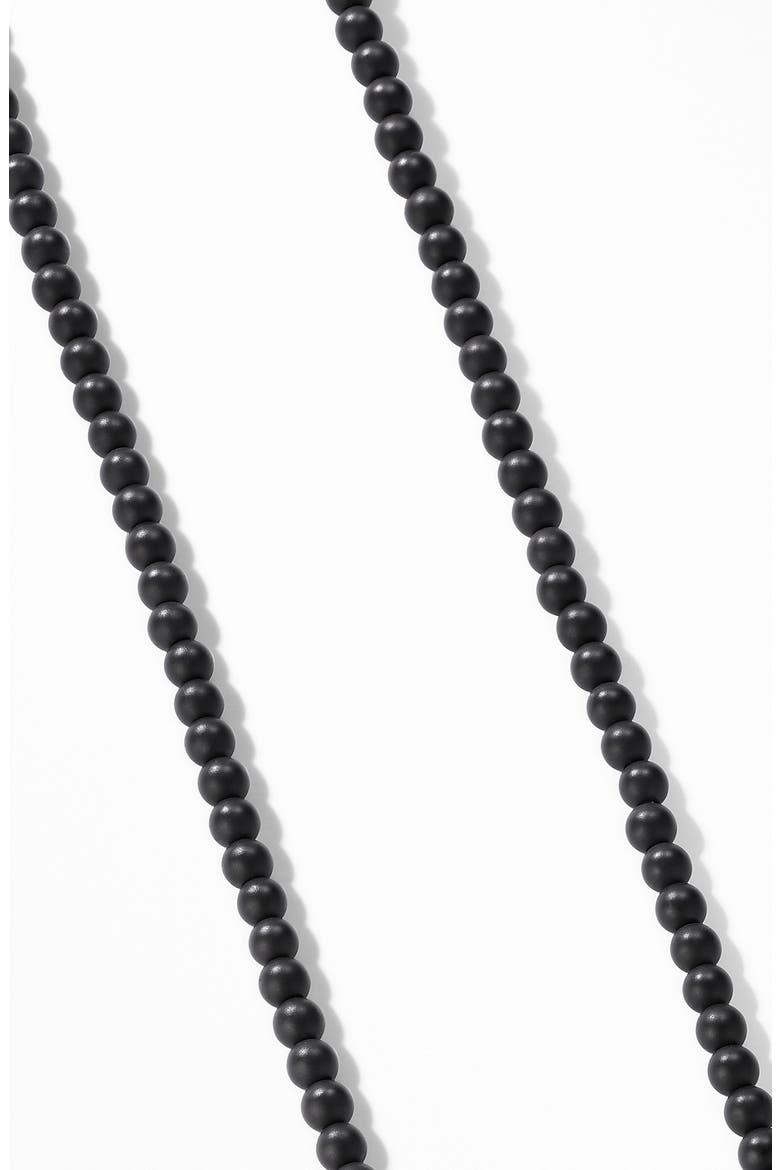 Spiritual Beads Necklace, Alternate, color, BLACK ONYX