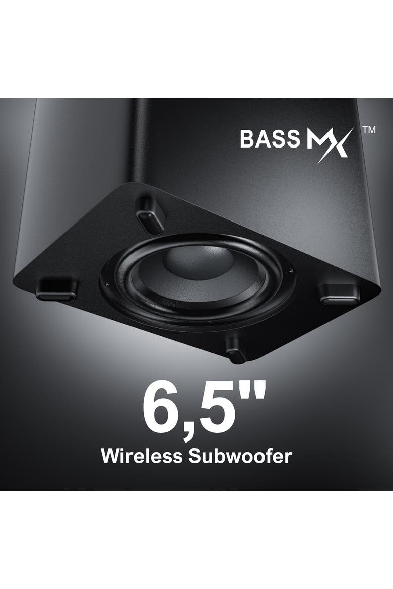 Poseidon D70 7.1 Sound Bar, Alternate, color, Black