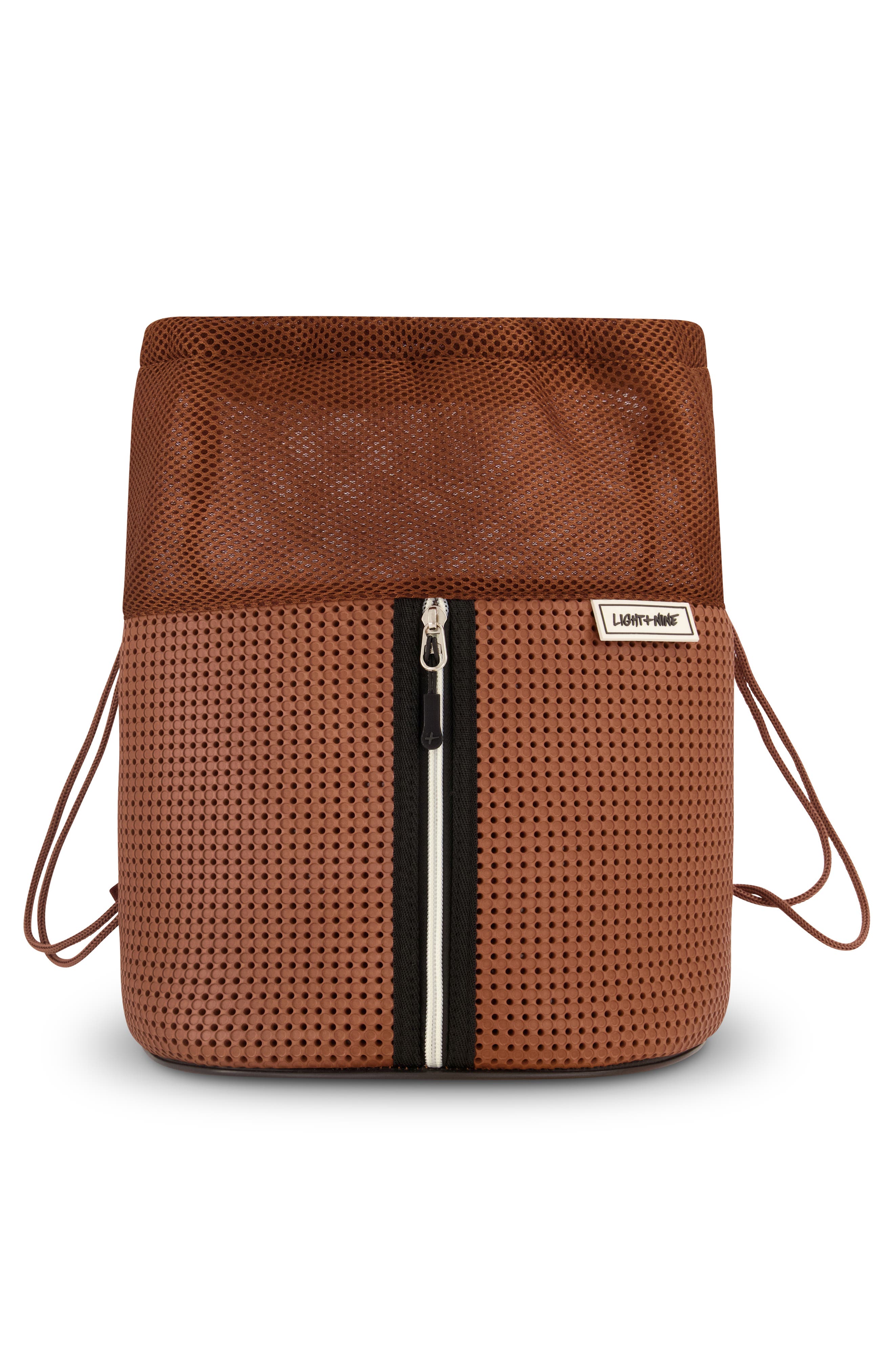 Light+Nine Kids' Final Chestnut Sophy Drawstring Bag, Alternate, color, 