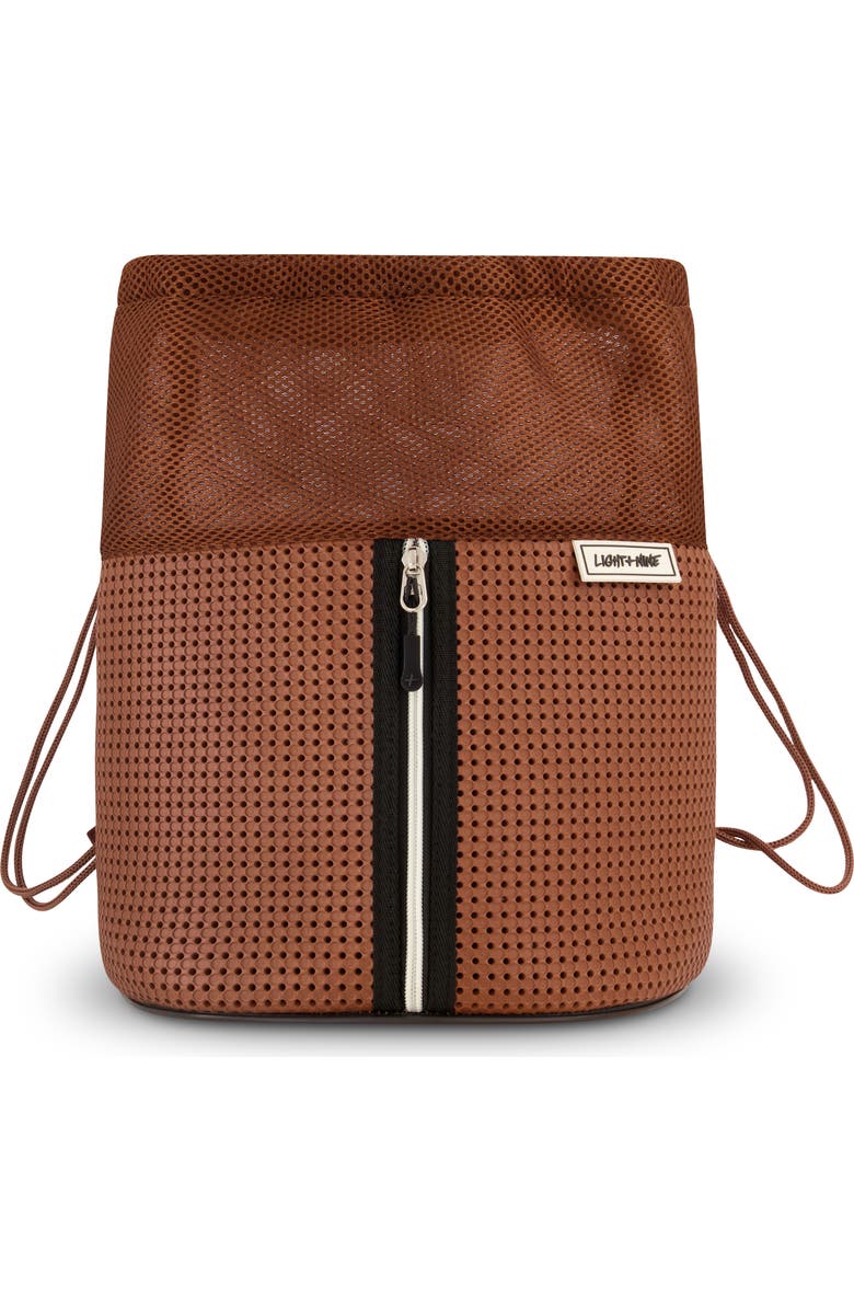 Light+Nine Kids' Final Chestnut Sophy Drawstring Bag, Alternate, color,