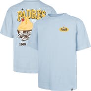 '47 Men's '47 Light Blue San Diego Padres Ice Cream Parlor Foundation T-Shirt