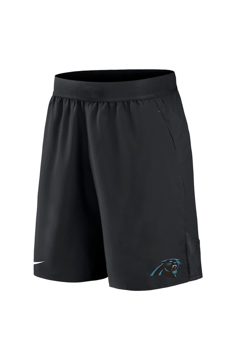 Nike Men's Nike Black Carolina Panthers Stretch Woven Shorts, Alternate, color, 